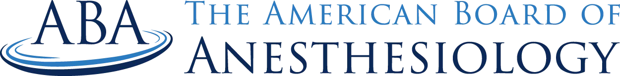 American Board of Anesthesiology